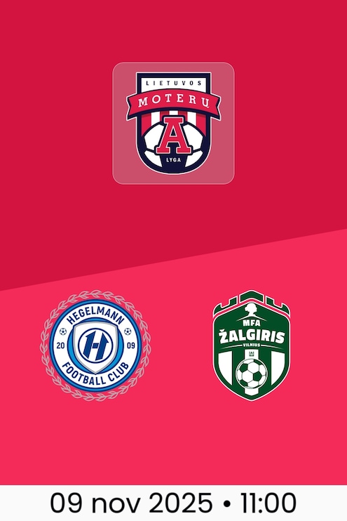 Hegelmann vs MFA Žalgiris | Liga Femenina A 2025