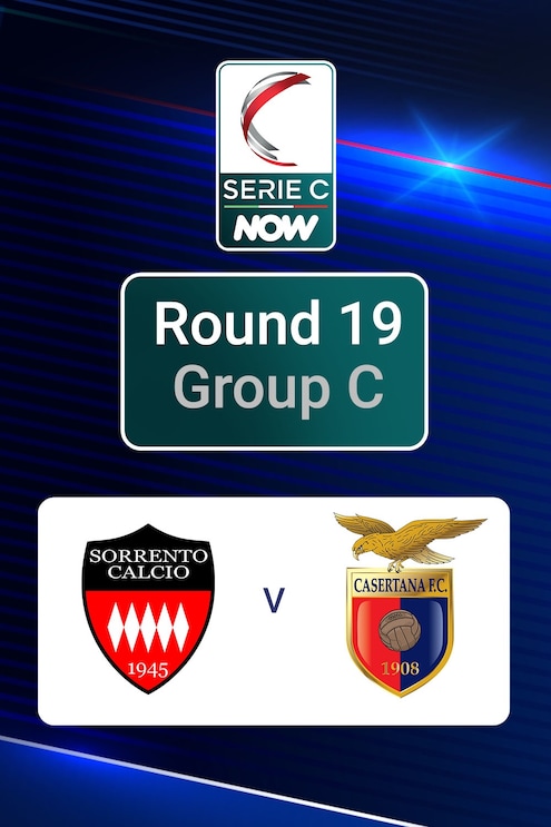 Sorrento - Casertana | Gruppe C | Serie C NOW | Spiel in voller Länge