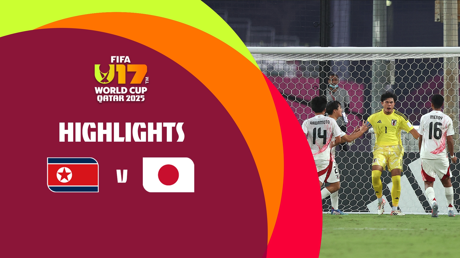 DVR Korea - Japan | FIFA U-17-Weltmeisterschaft Katar 2025™ | Highlights