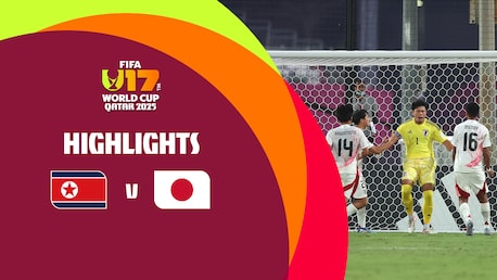DVR Korea - Japan | FIFA U-17-Weltmeisterschaft Katar 2025™ | Highlights