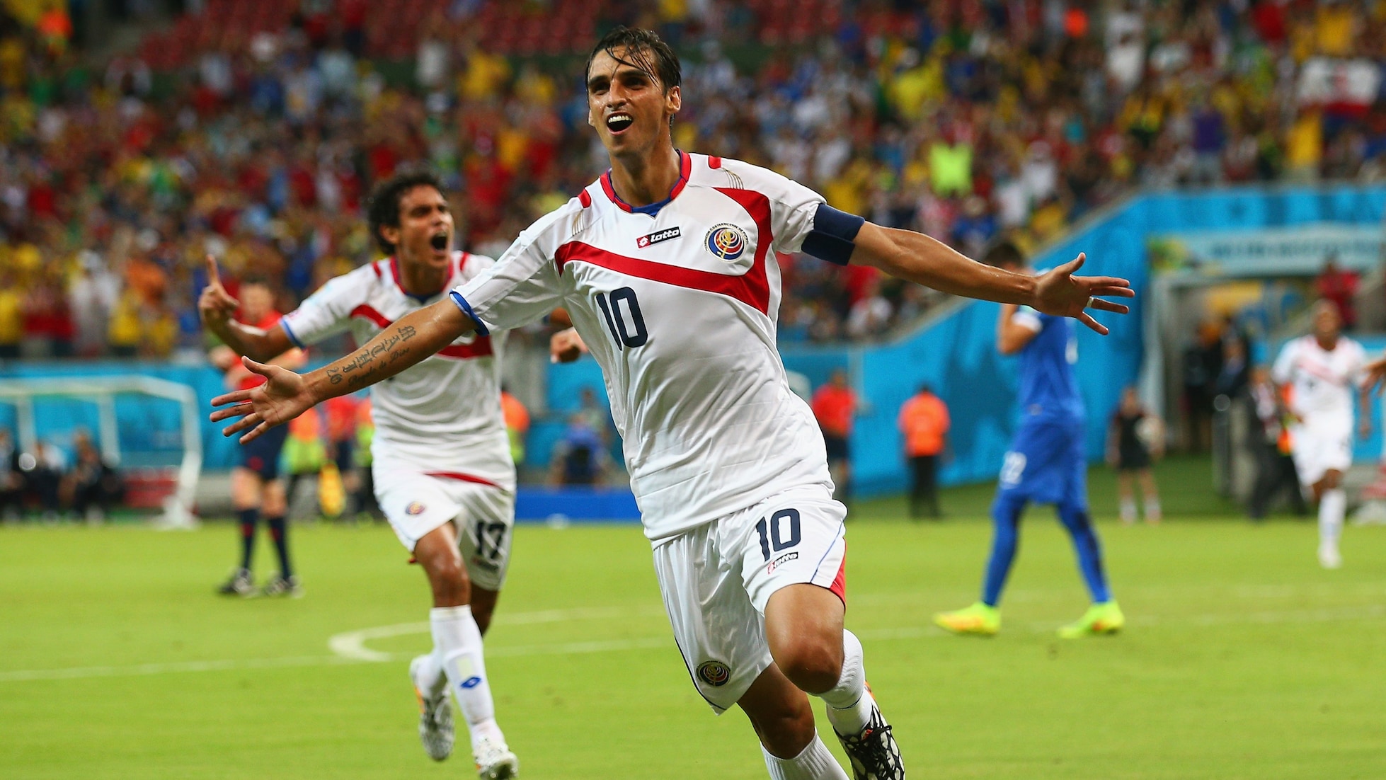 Das Tor von Bryan Ruiz 51' | Costa Rica - Griechenland | FIFA Fussball-Weltmeisterschaft Brasilien 2014™