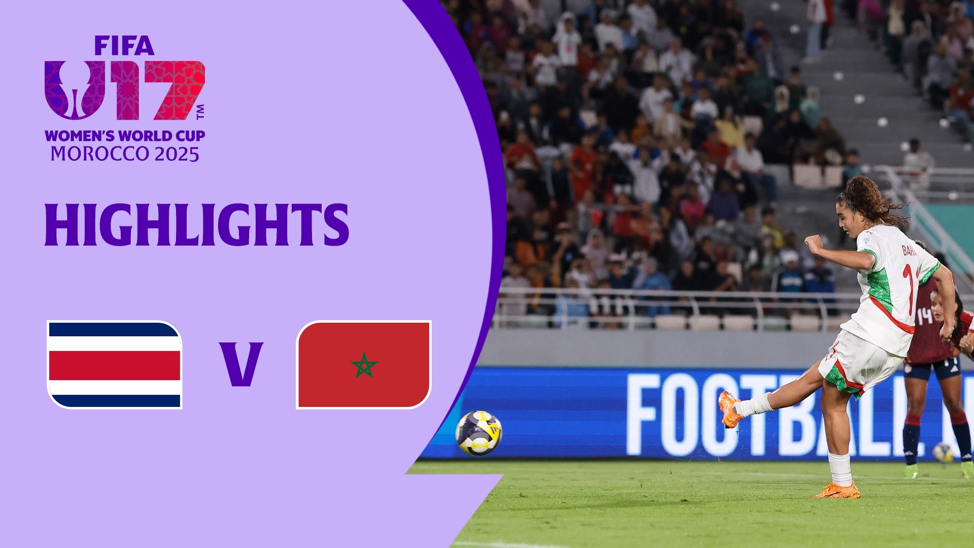 Costa Rica vs Marruecos | Grupo A | Copa Mundial Femenina Sub-17 de la FIFA Marruecos 2025™ | Highlights
