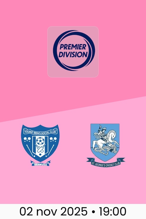 Young Men’s Social Club vs St. George's Colts | Bermuda Premier Division 2025/26