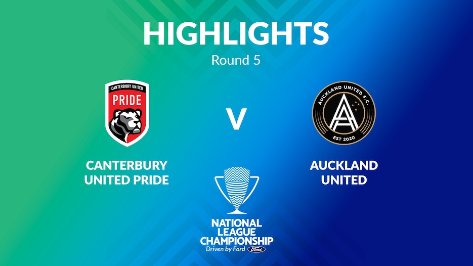 Canterbury United Pride - Auckland United FC | Women's National League Championship 2024 | Highlights