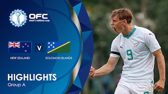 Nouvelle-Zélande - Îles Salomon | Groupe A | OFC Men’s Nations Cup | Résumé vidéo