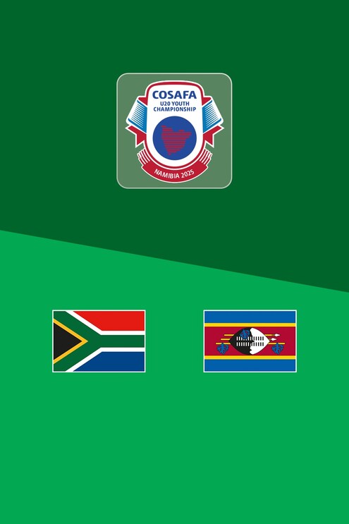 Sudáfrica vs Esuatini | Fase de grupos | COSAFA U-20 Youth Championship 2025