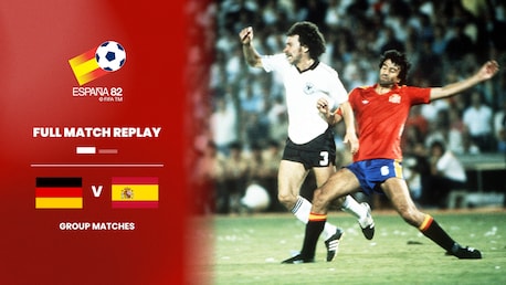 Bundesrepublik Deutschland - Spanien | Zweite Runde - Gruppe B | FIFA Fussball-Weltmeisterschaft Spanien 1982™ | Spiel in voller Länge