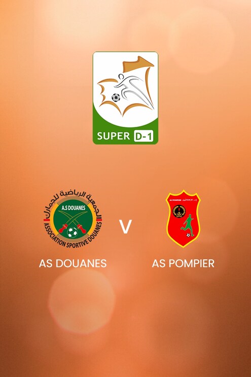 AS Douanes - AS Pompier | Super D-1 2024/25 | Mauritanien | Spiel in Voller Länge