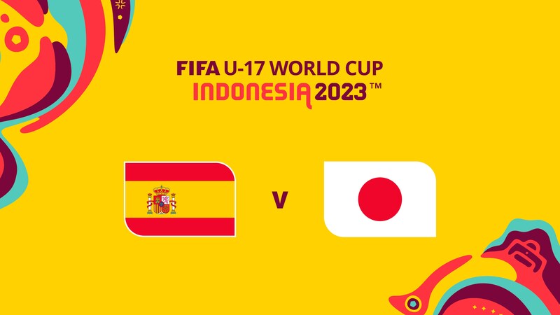 Spagna - Giappone, Ottavi di finale, Coppa del Mondo U-17 FIFA Indonesia  2023, Match completo