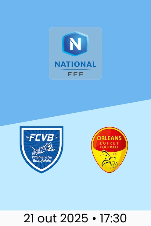 Villefranche x Orléans | Campeonato Nacional 2025/2026
