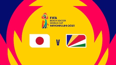 Japón vs Seychelles | Grupo A | Copa Mundial de Beach Soccer de la FIFA Seychelles 2025™| Partido completo