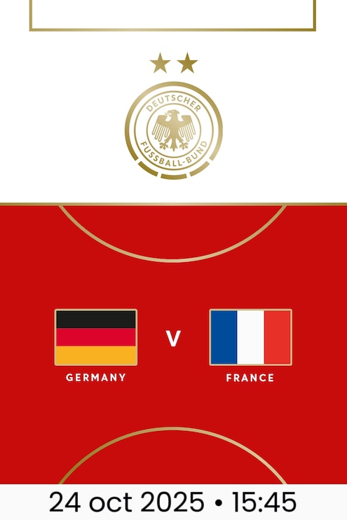 Alemania vs Francia | 2025 UEFA Women's Nations League