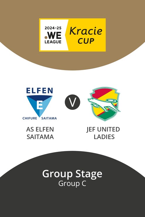 AS Elfen Saitama - JEF United Ladies | Gruppe C | WE League Kracie Cup | Spiel in voller Länge