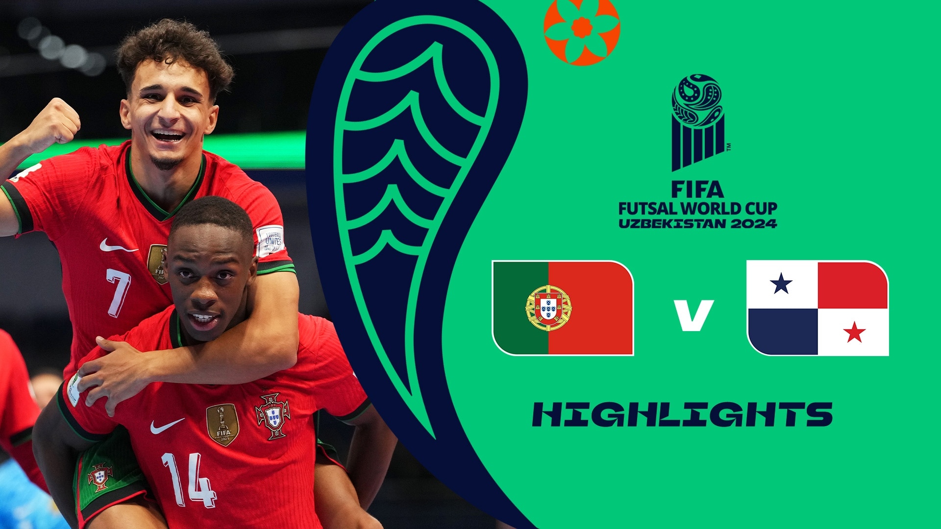 Portugal v Panama | Group E | FIFA Futsal World Cup Uzbekistan 2024™ | Highlights