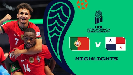 Portugal - Panama | Groupe E | Coupe du Monde de Futsal de la FIFA, Ouzbékistan 2024™  | Résumé vidéo