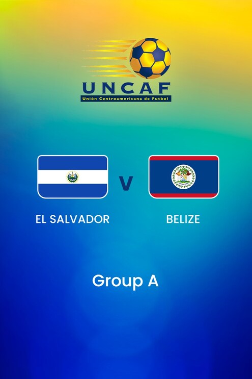 El Salvador - Belize | Gruppe A | TURNIER U-16 UNCAF FIFA Forward | Spiel in voller Länge