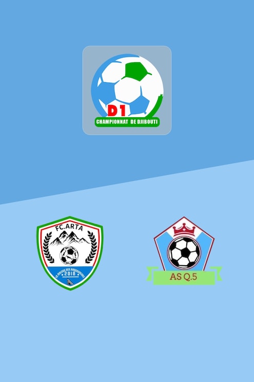 FC Arta - AS Quartier 5 | Nationale Fußballmeisterschaft Division 1 2024/25 | Dschibuti | Spiel in voller Länge