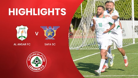 Al Ansar FC - Safa SC | Playoff del Campionato | Prima Divisione 2024/2025 | Highlights