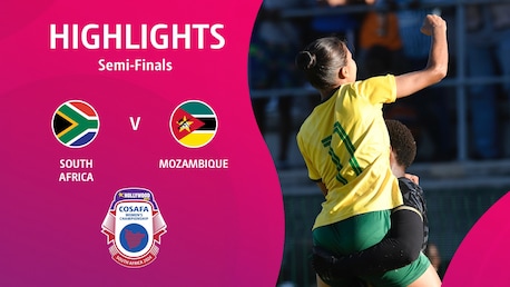 África do Sul x Moçambique | Semifinais | HOLLYWOODBETS COSAFA Women's Championship 2024 | Melhores momentos