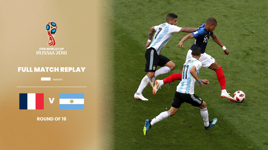 France - Argentine | Huitièmes de finale | Coupe du Monde de la FIFA, Russie 2018™ | Match complet