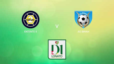 Entente II - AS Binah | Championnat de Première Division D1 2024/25 | Spiel in voller Länge