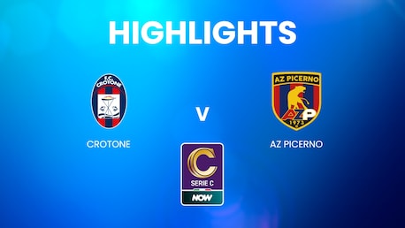 Crotone - AZ Picerno | Serie C NOW | Résumé vidéo