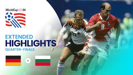 Bulgarien - Deutschland | Viertelfinale | FIFA Fussball-Weltmeisterschaft USA 1994™ | Erweiterte Highlights