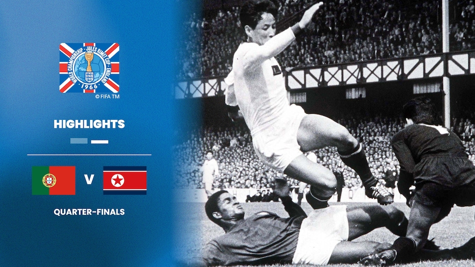 Portugal v Korea DPR | Quarter-finals | 1966 FIFA World Cup England™ | Highlights