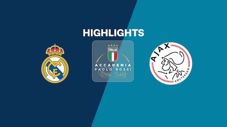 Real Madrid - Ajax | Memorial Paolo Rossi Garçons U-14 2025 | Résumé vidéo