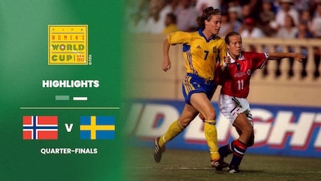 Norway v Sweden | Quarter-finals | FIFA Women's World Cup USA 1999™ | Highlights