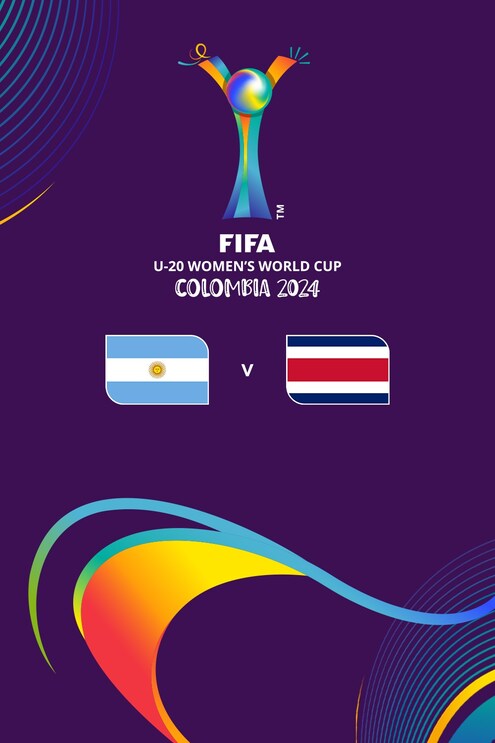 Argentina x Costa Rica | Grupo F | Copa do Mundo Feminina Sub-20 da FIFA Colômbia 2024™ | Jogo completo