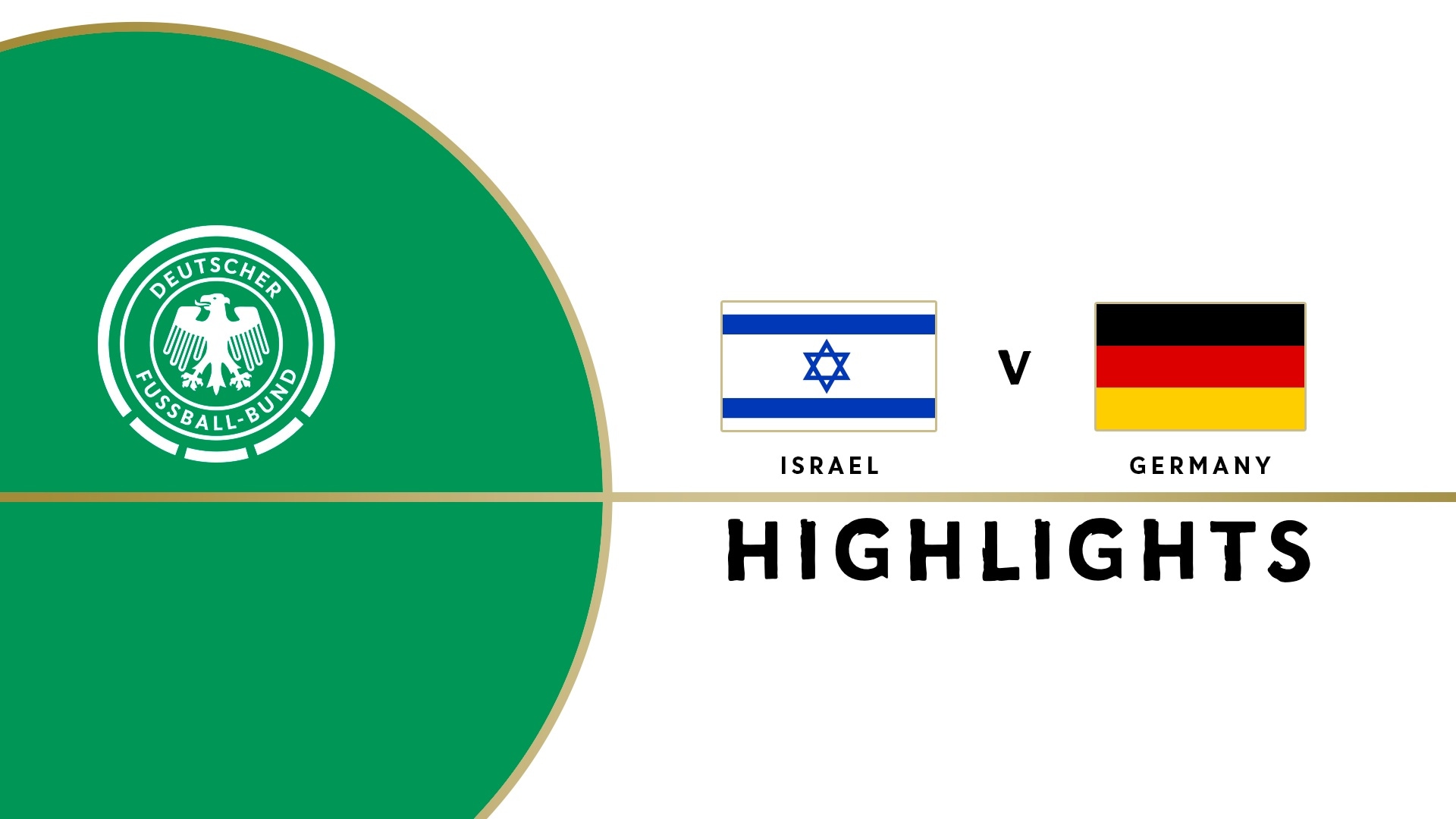 Israel - Deutschland | Qualifikation zur UEFA U-21-Europameisterschaft 2025 | Highlights