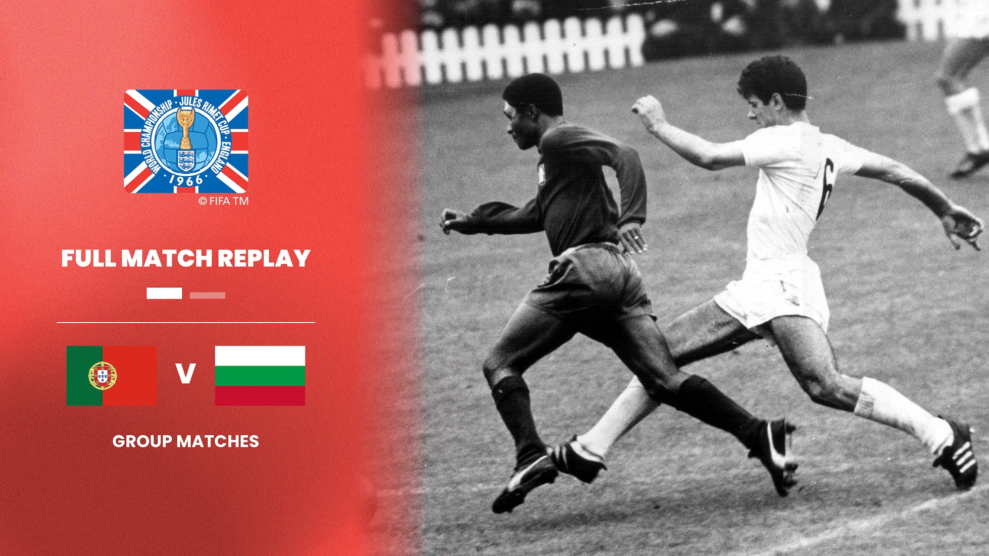 Portugal - Bulgarie | Groupe 3 | Coupe du Monde de la FIFA, Angleterre 1966™ | Match complet