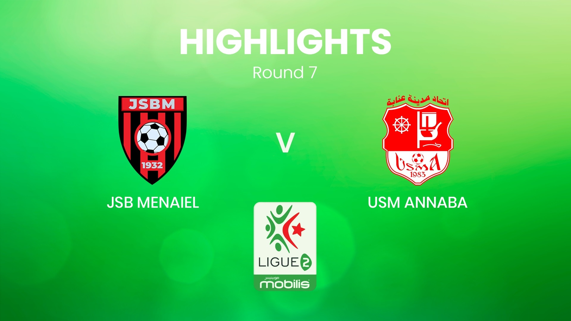 JSB Menaiel - USM Annaba | Ligue 2 2024/25 | Algerie | Résumé vidéo