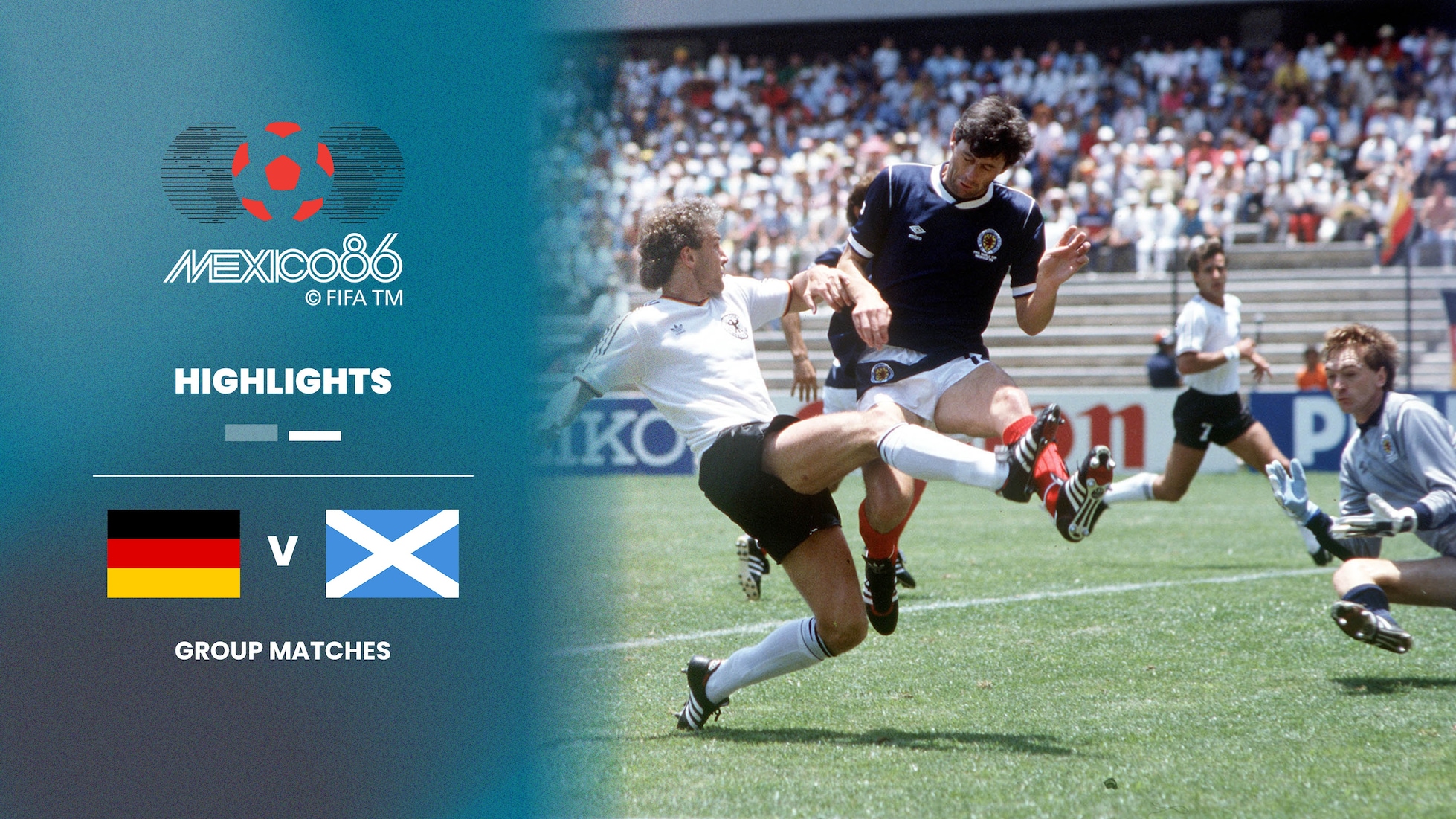 Bundesrepublik Deutschland - Schottland | Gruppe E | FIFA Fussball-Weltmeisterschaft Mexiko 1986™ | Highlights