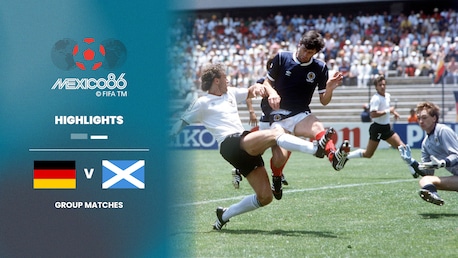 República Federal de Alemanha x Escócia | Grupo E | Copa do Mundo da FIFA México 1986™ | Melhores momentos