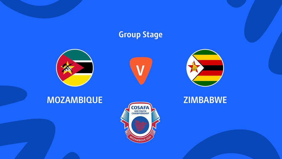 Mozambique vs Zimbabue | Fase de grupos | CAF U-20 Africa Cup of Nations 2025 | Clasificatorio COSAFA | Partido completo