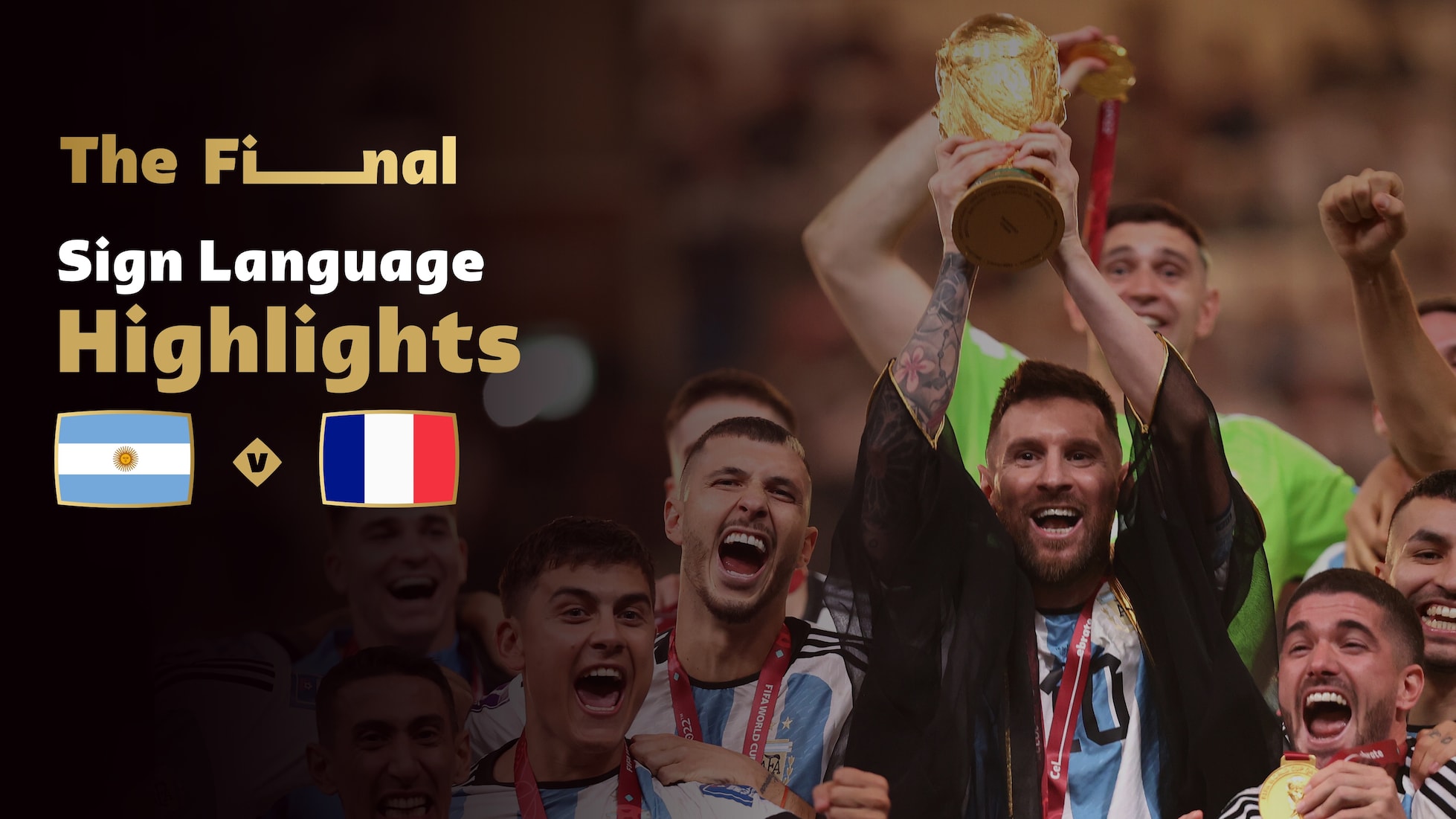 Argentinien - Frankreich | Finale | FIFA Fussball-Weltmeisterschaft Katar 2022™ | Highlights (Gebärdensprache)