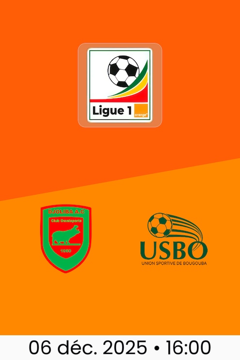 Djoliba AC - US Bougouba | Ligue 1 Orange 2025/26