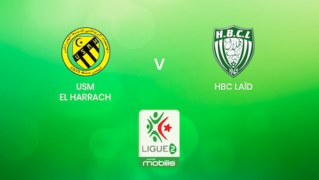 USM El Harrach v HBC Laïd | Ligue 2 2024/25 | Algeria | Full Match Replay