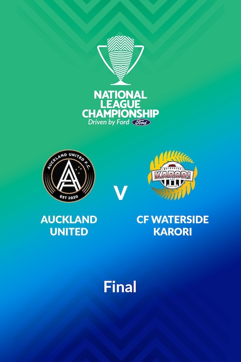 Auckland United FC v CF Waterside Karori | Final | Women's National ...