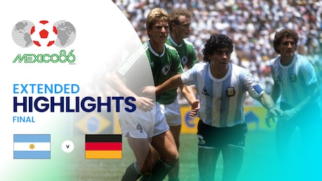 Argentina x República Federal da Alemanha | Final | Copa do Mundo FIFA México 1986 | Compacto