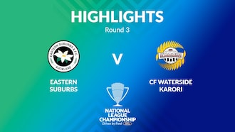 Eastern Suburbs v CF Waterside Karori  | Women's National League Championship 2024 | Highlights