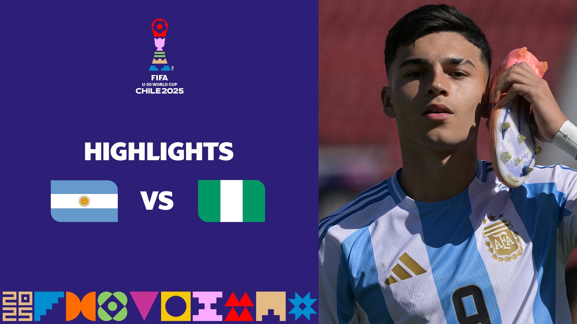 Argentinien - Nigeria | Achtelfinale | FIFA U-20-Weltmeisterschaft Chile 2025™ | Highlights