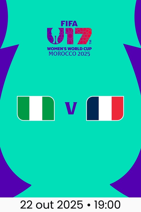 Nigéria x France | Grupo D | Copa do Mundo Feminina Sub-17 da FIFA Marrocos 2025™