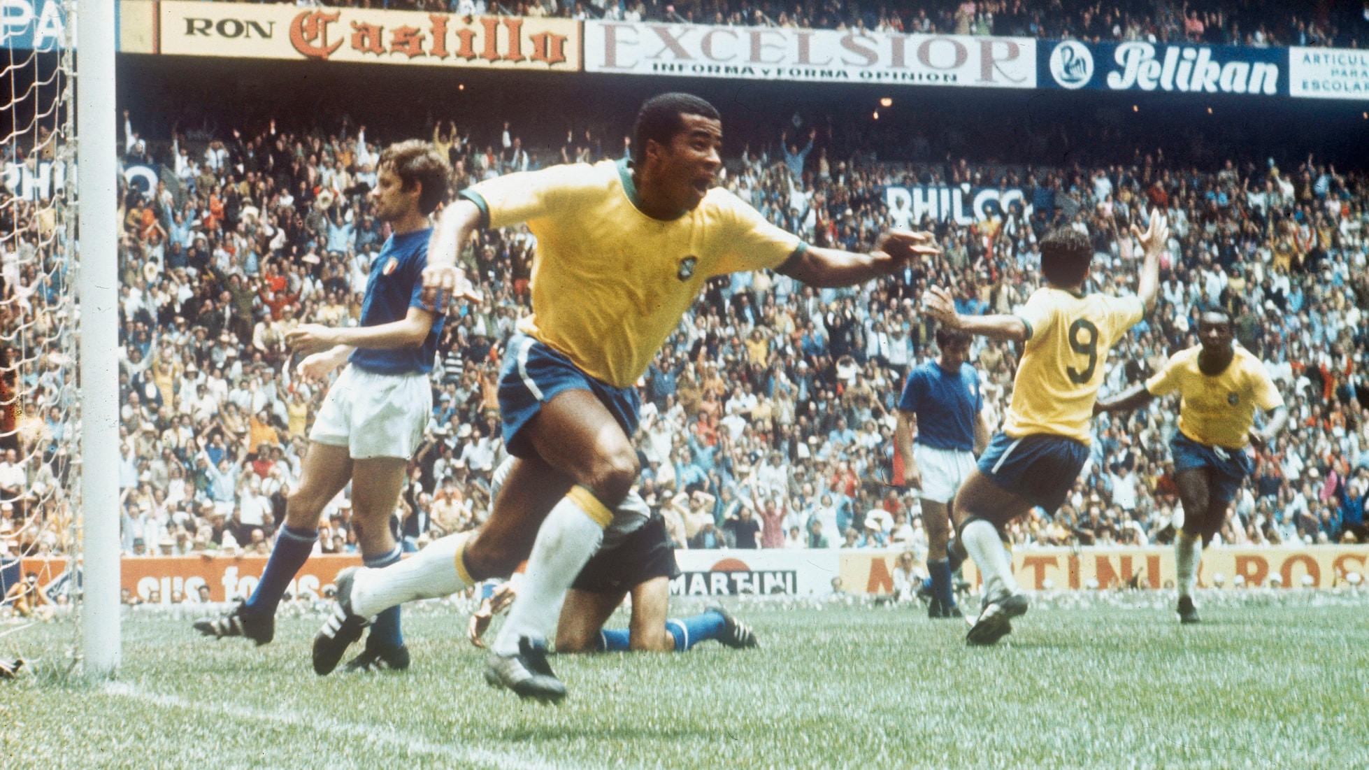 Le but de Jairzinho 71' | Brésil - Italie | Coupe du Monde de la FIFA, Mexique 1970™