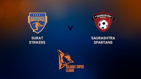 Surat Strikers v Saurashtra Spartans | Gujarat Super League | Full Match Replay