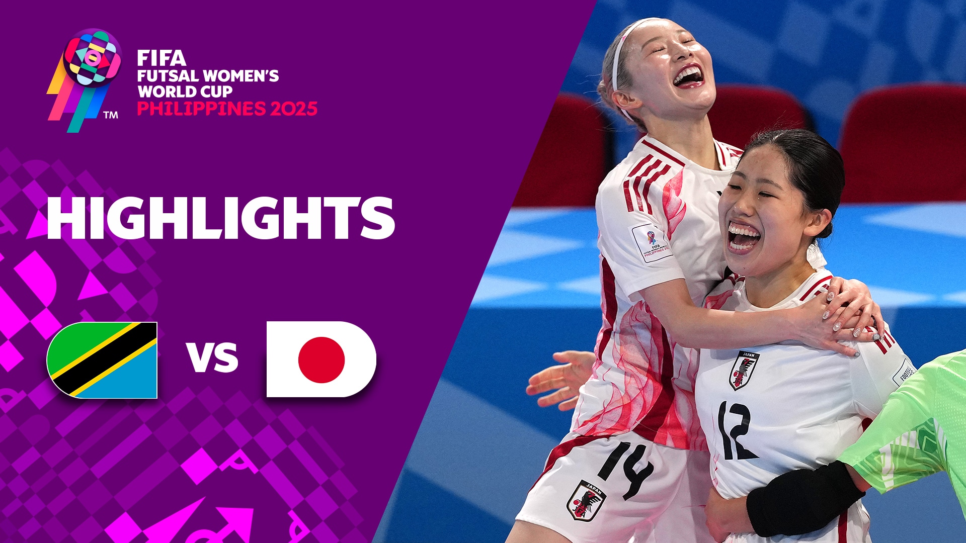 Tansania - Japan | Gruppe C | FIFA Futsal-Frauen-Weltmeisterschaft Philippinen 2025™ | Highlights