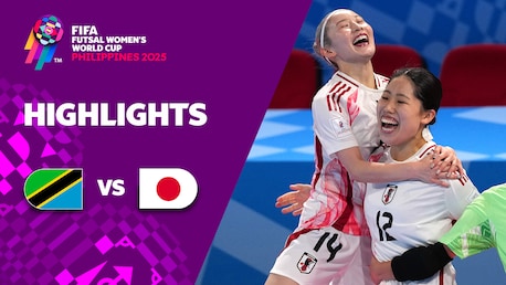 Tansania - Japan | Gruppe C | FIFA Futsal-Frauen-Weltmeisterschaft Philippinen 2025™ | Highlights