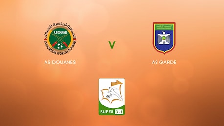 AS Douanes - AS Garde | Super D-1 2024/25 | Mauritanien | Spiel in voller Länge